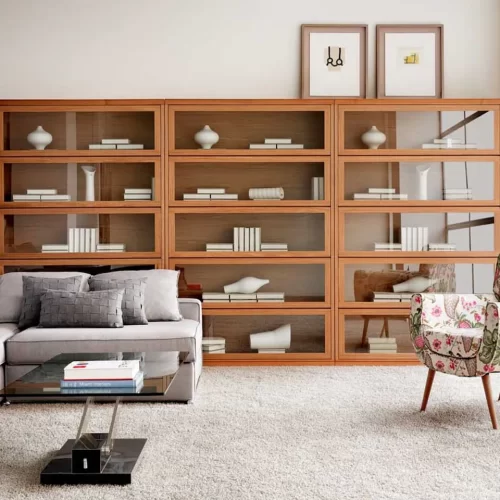 Estanterías y repisas integradas